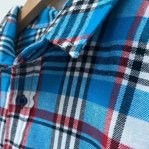 GFW Long-Sleeved Flannel Shirt- Size Billie 5 - Picture 1 of 5